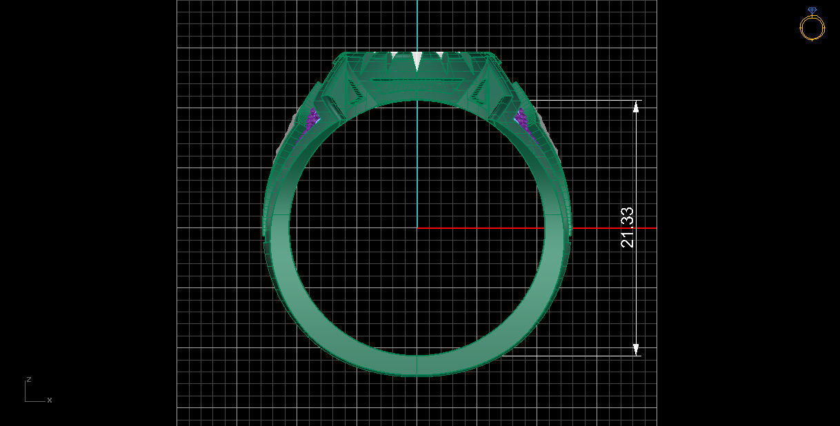 NEO MAN RING MODEL35 3D print model_2