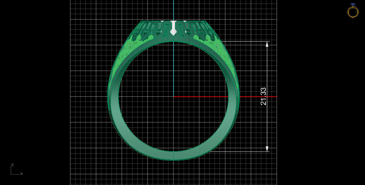 NEO MAN RING MODEL34 3D print model_2