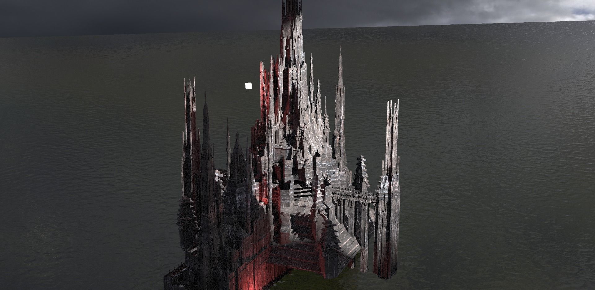 Mordor Fantasy Style Towers 5  3D model
