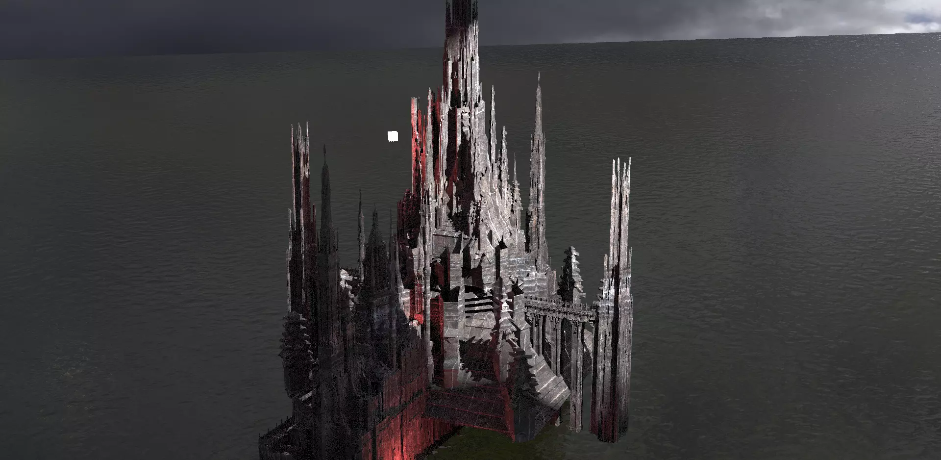 Mordor Fantasy Style Towers 5  3D model