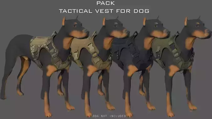 TACTICAL VEST FOR DOG