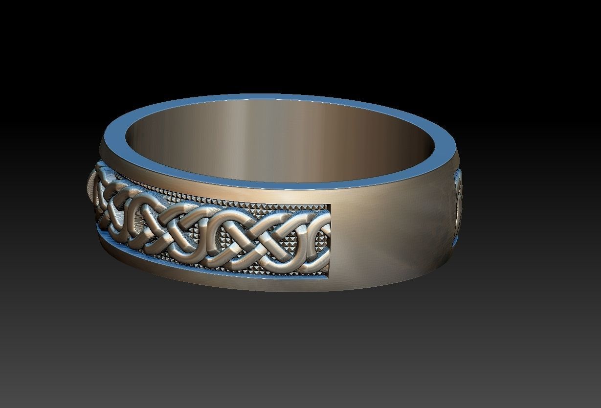 Claddagh Celtic 3D print model_5