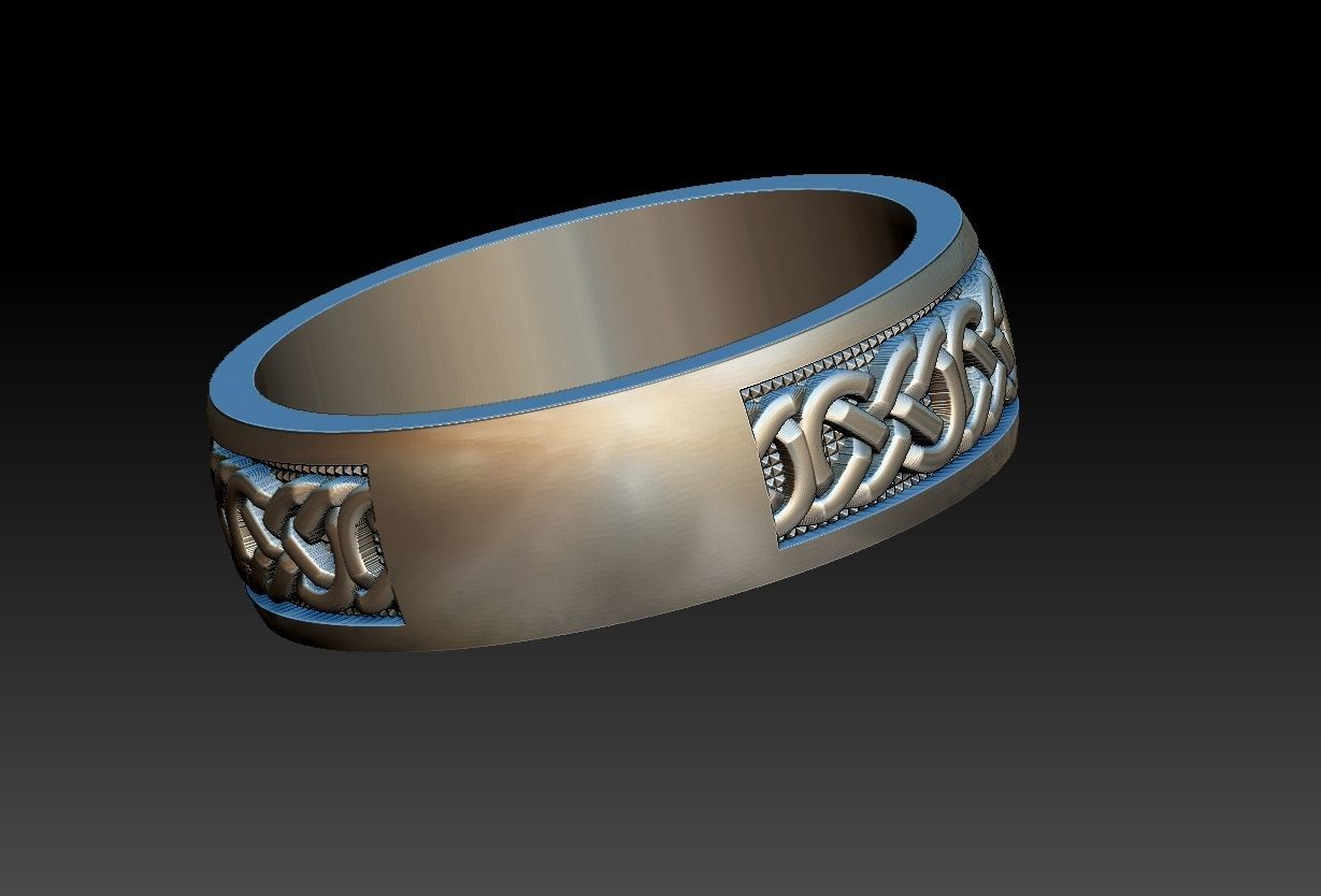 Claddagh Celtic 3D print model_4