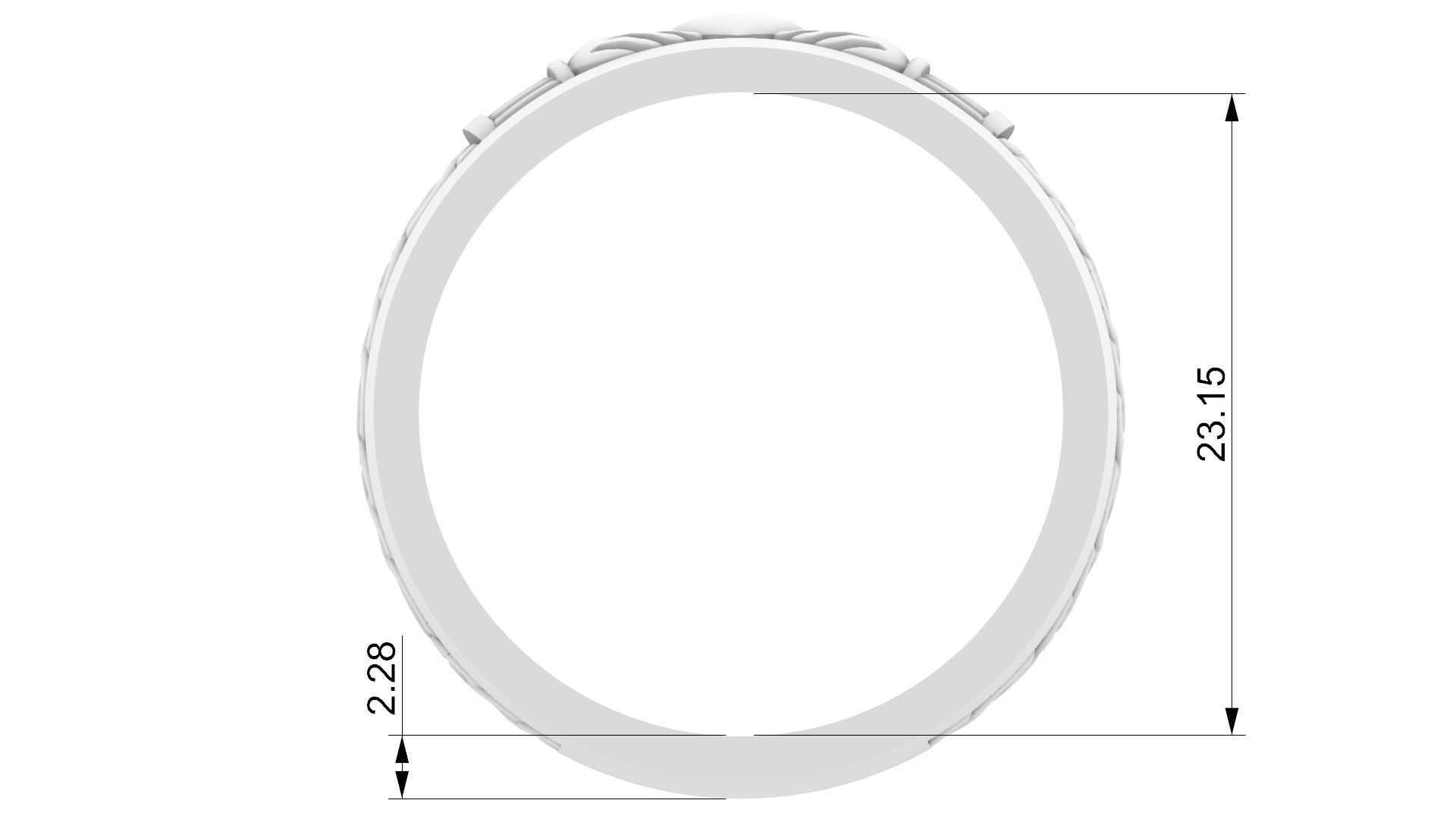 Claddagh Celtic 3D print model_12