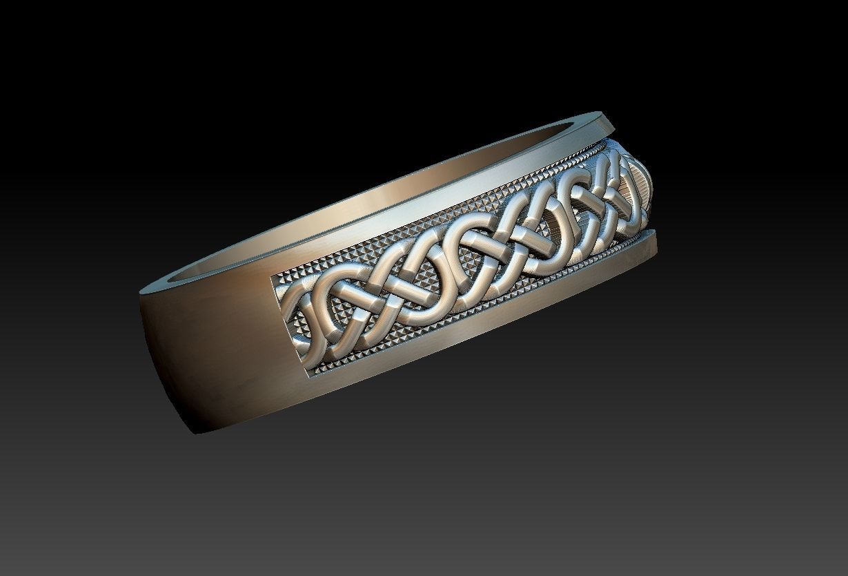 Claddagh Celtic 3D print model_3