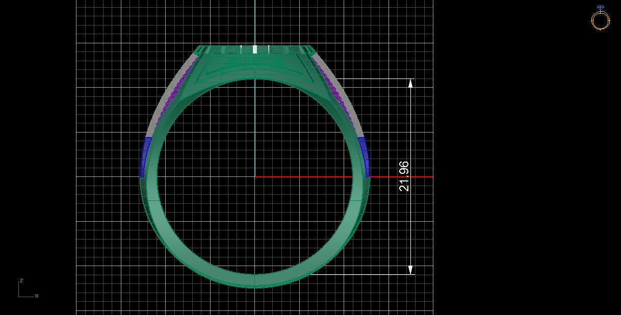 NEO MAN RING MODEL30 3D print model_2