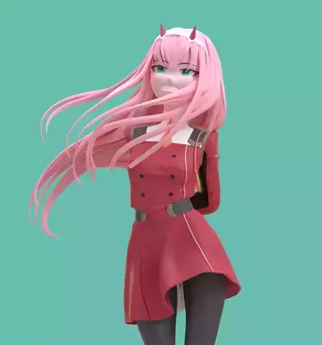 Zero Two Fan Art