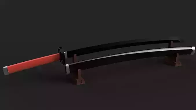 Demon Slayer Kimetsu no Yaiba - Tanjiro Kamado Katana - Scabbard