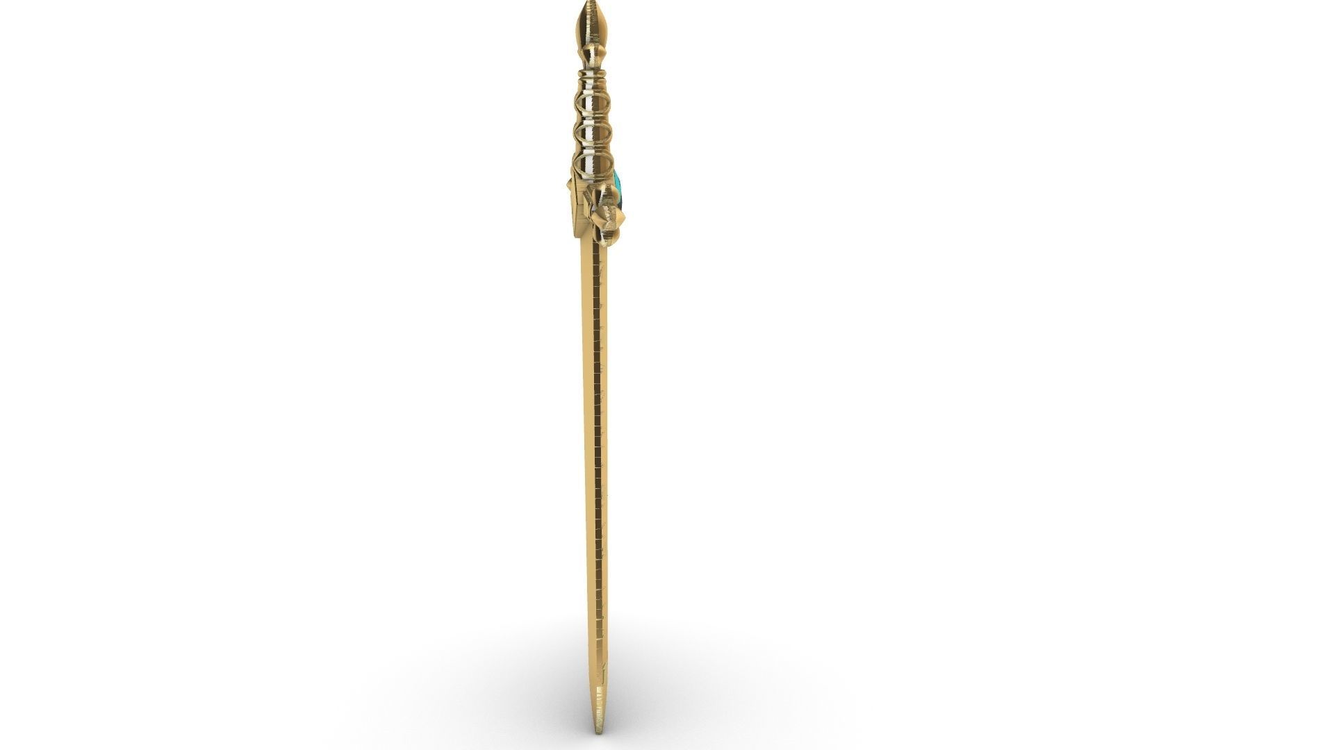 Heraldic Sword Letter Opener Arautos 3D print model_6