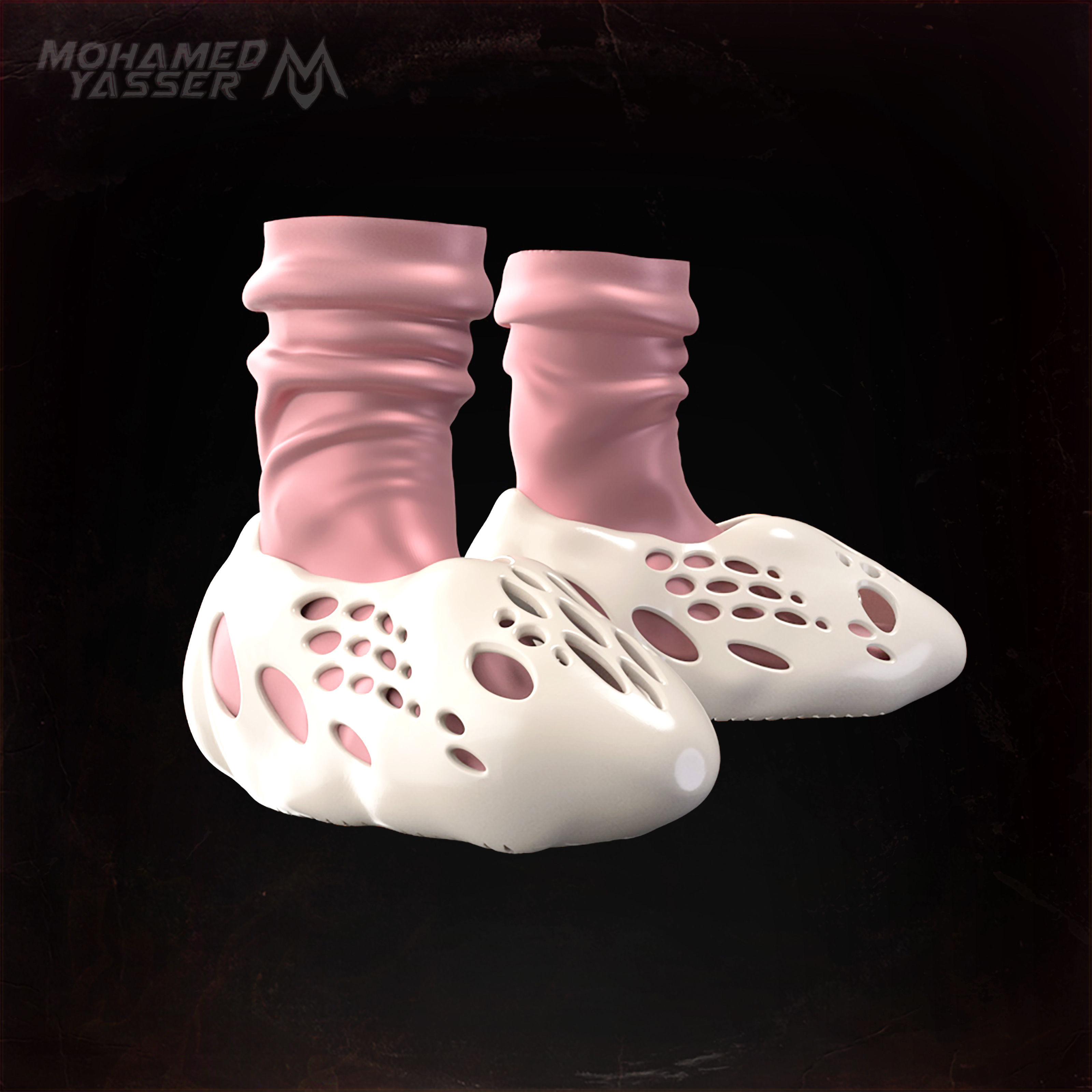 Ishowspeed Portugal football kit Low-poly 3D model_5