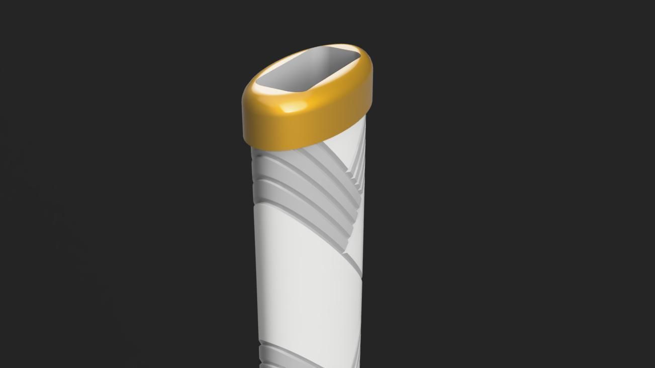 Demon Slayer Kimetsu no Yaiba -Kyojuro Rengoku Katana - Scabbard 3D print model_8