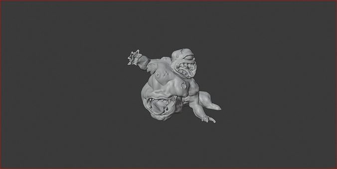 Feculent Beasts of Papa death 3D print model