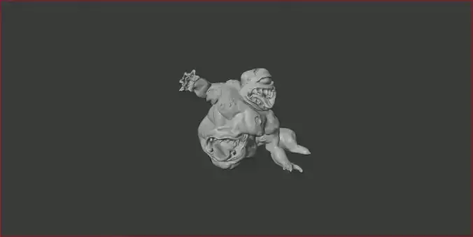 Feculent Beasts of Papa death 3D print model