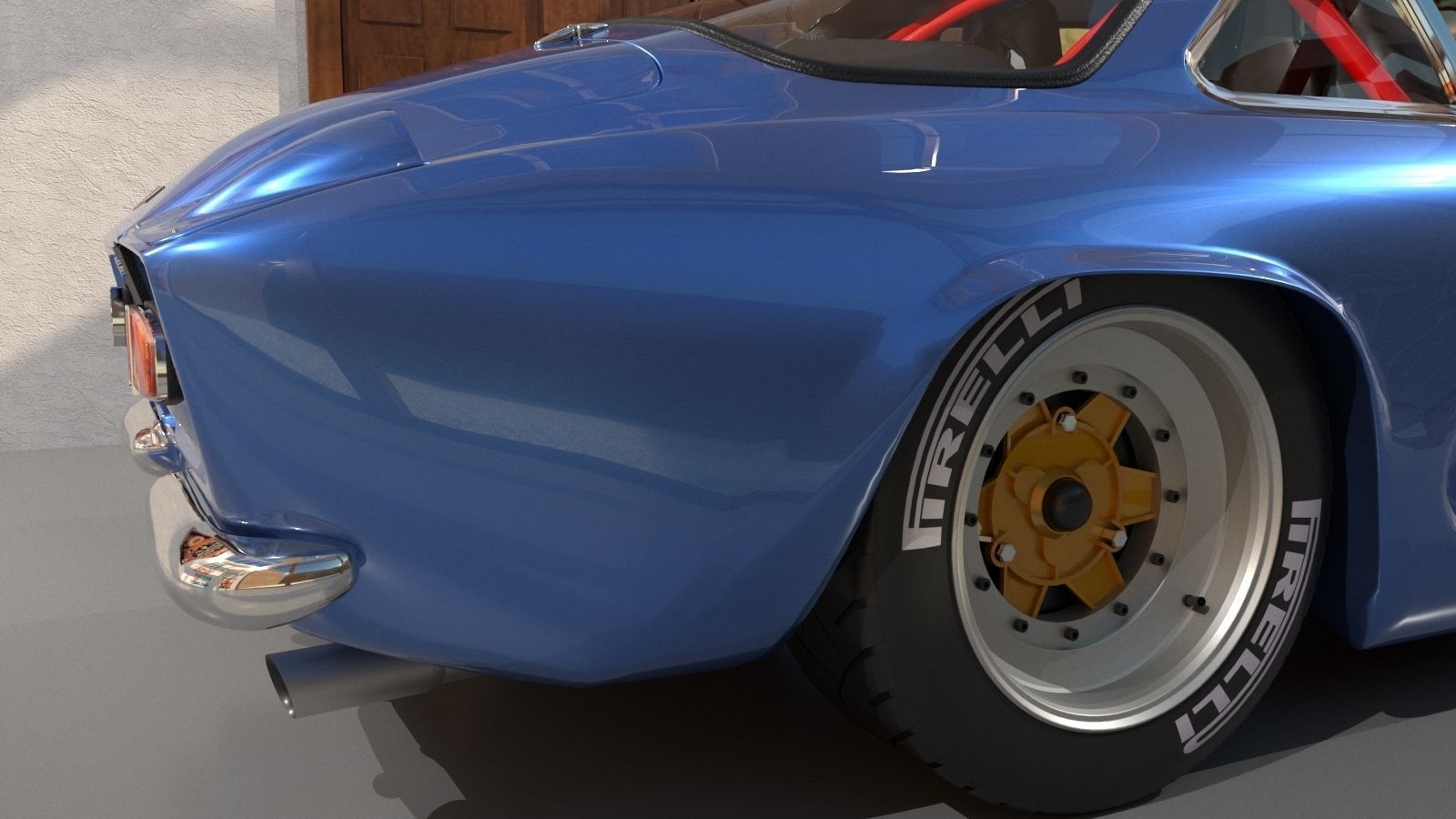 Renault Alpine A 110 1963 3D model_7