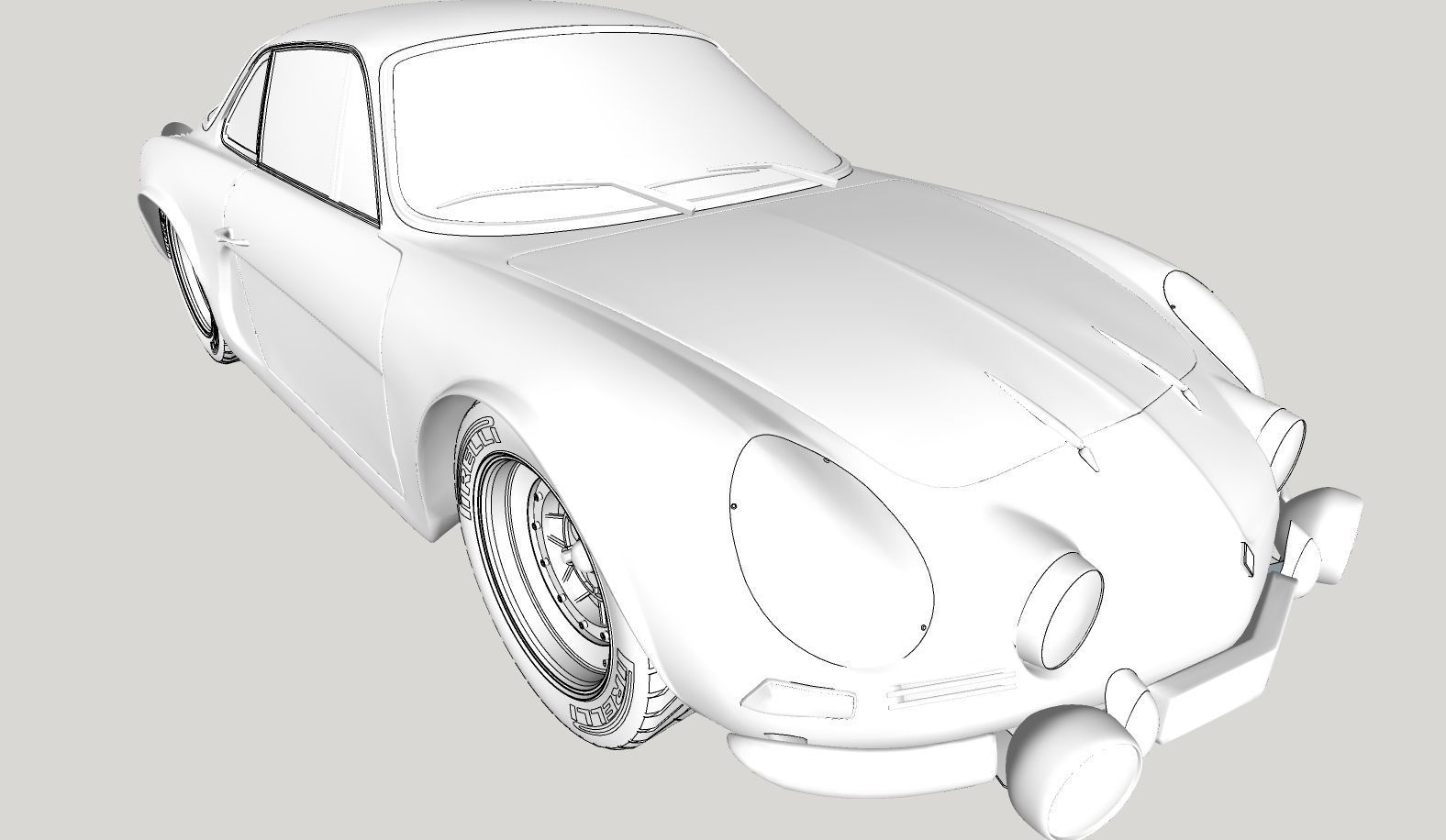 Renault Alpine A 110 1963 3D model_18