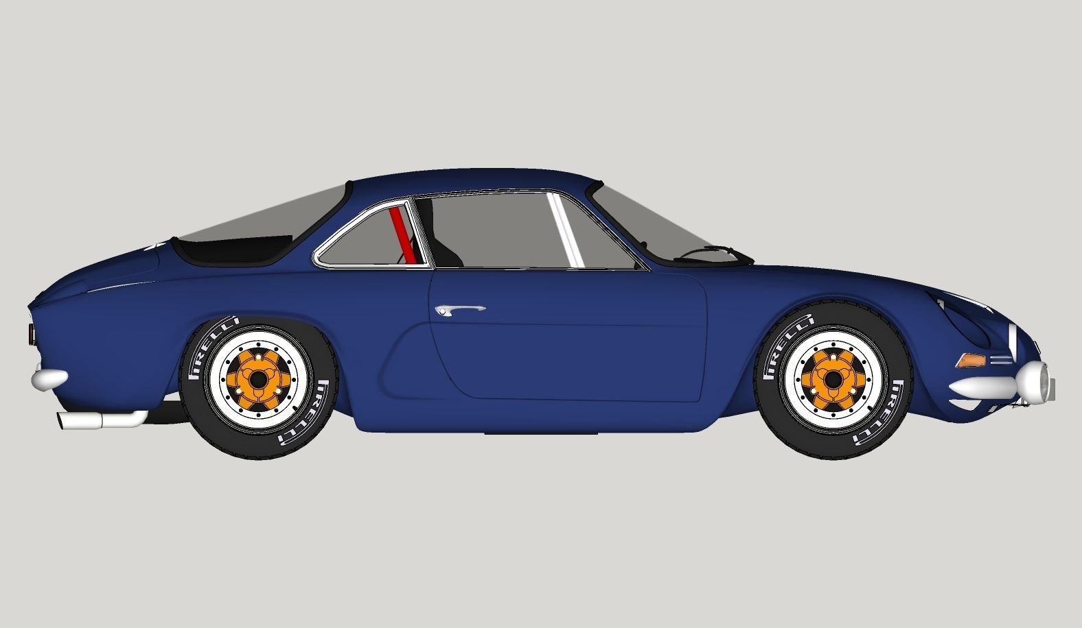 Renault Alpine A 110 1963 3D model_22