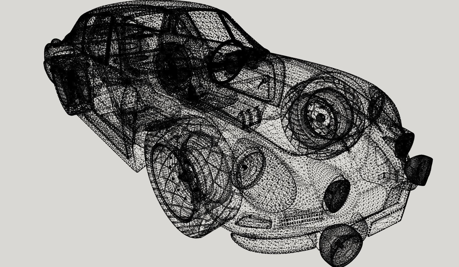 Renault Alpine A 110 1963 3D model_16