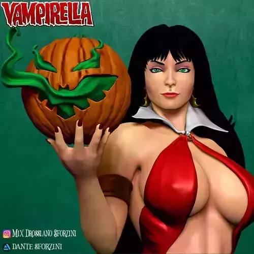 Vampirella Halloween BUST