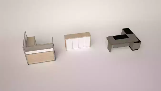 office desk    OA    low cabinet