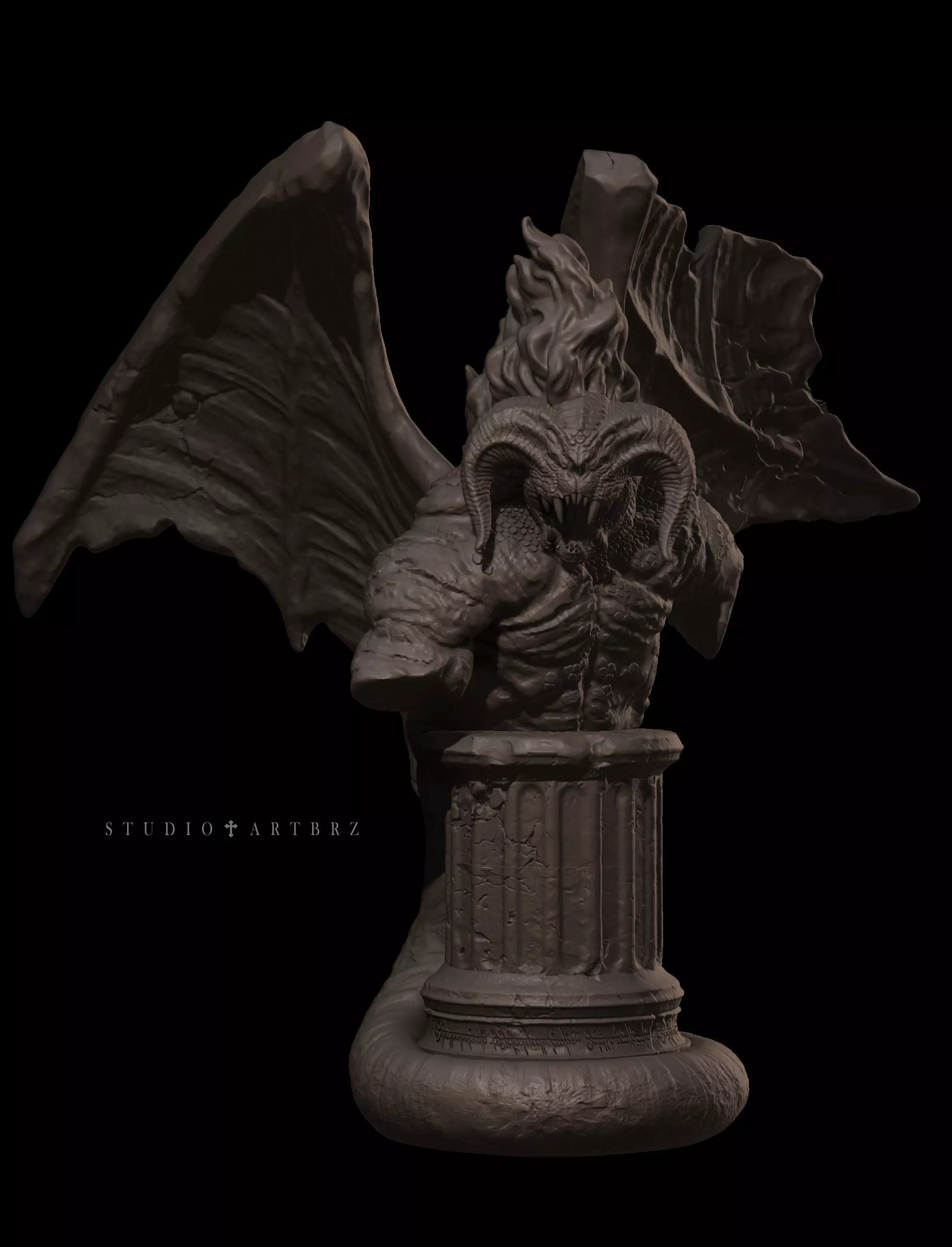 Balrog Toten 3D print model_0