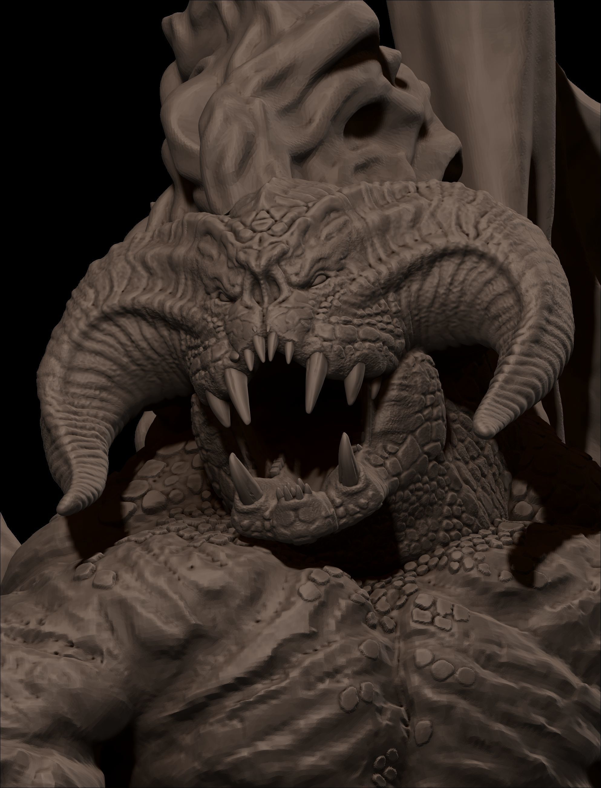 Balrog Toten 3D print model_6