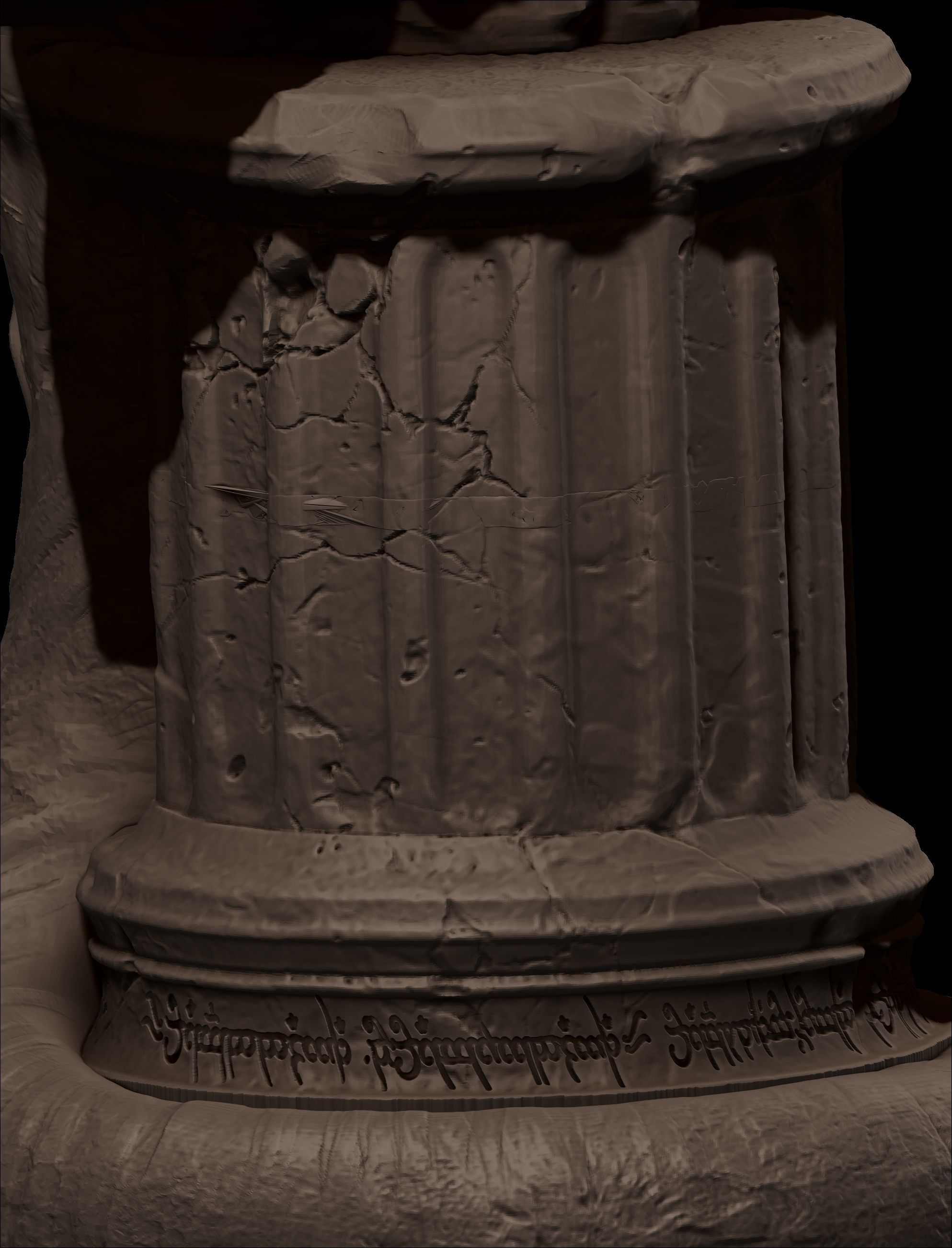 Balrog Toten 3D print model_7