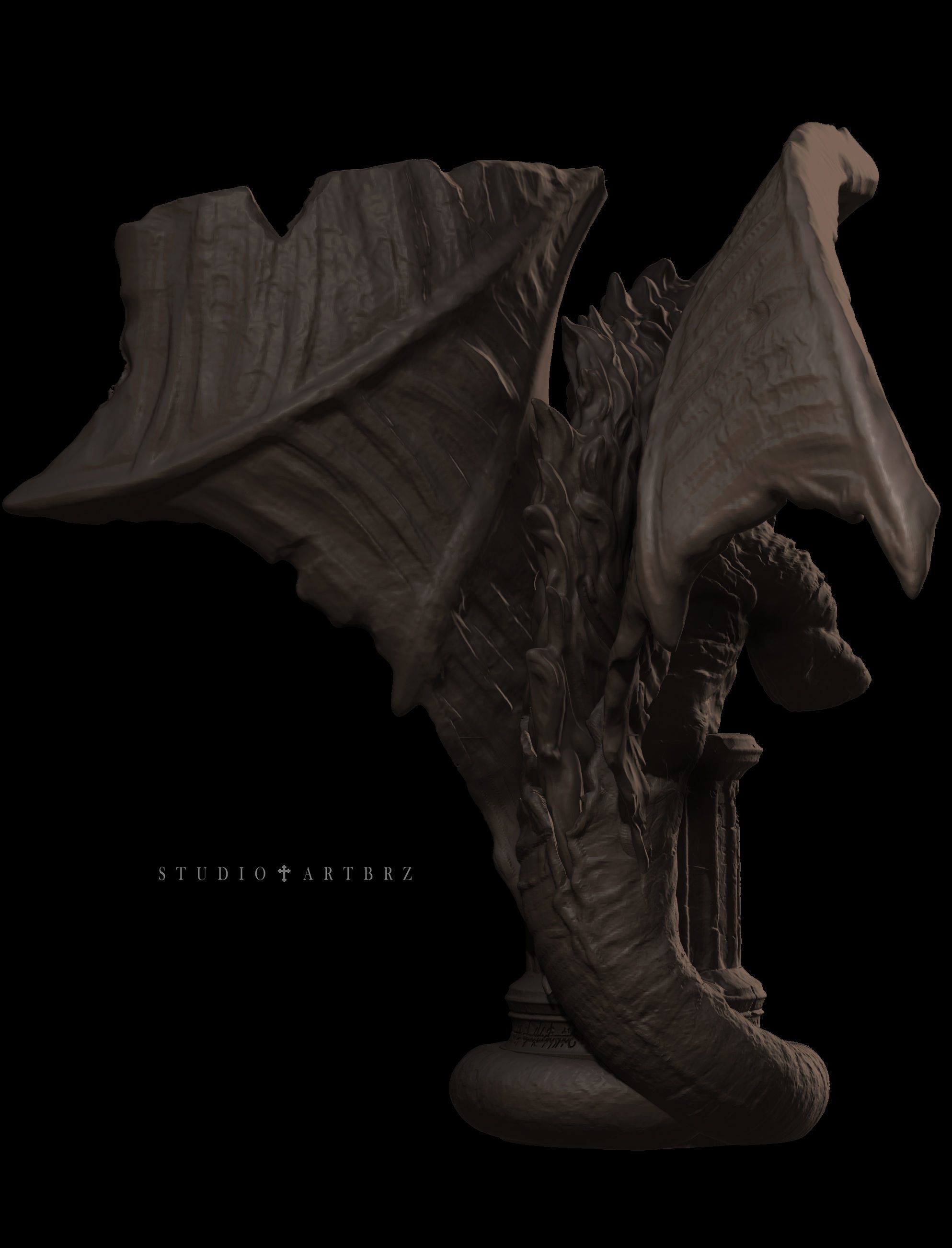 Balrog Toten 3D print model_1