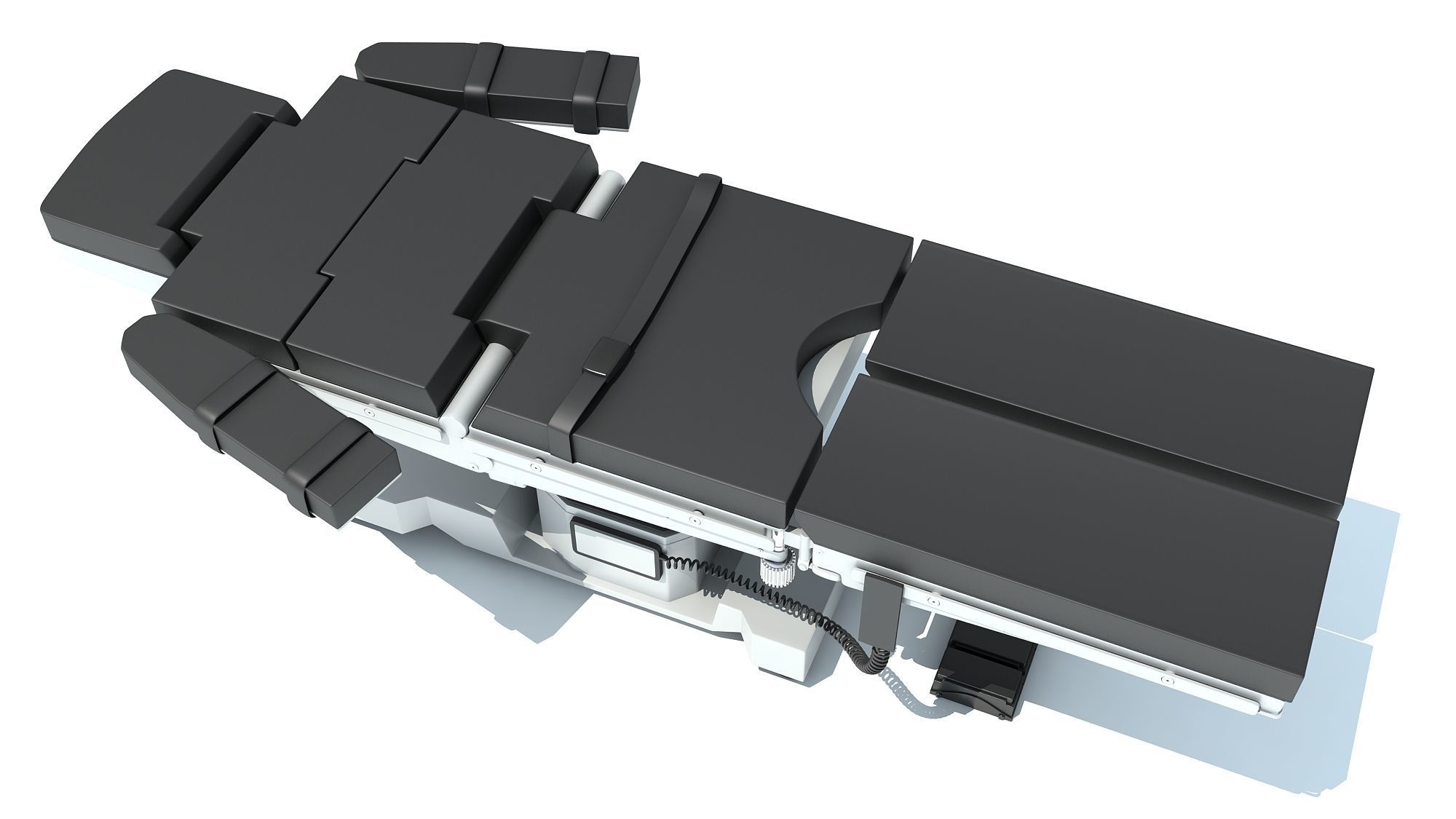 Operating Table Pose 2 3D model_6