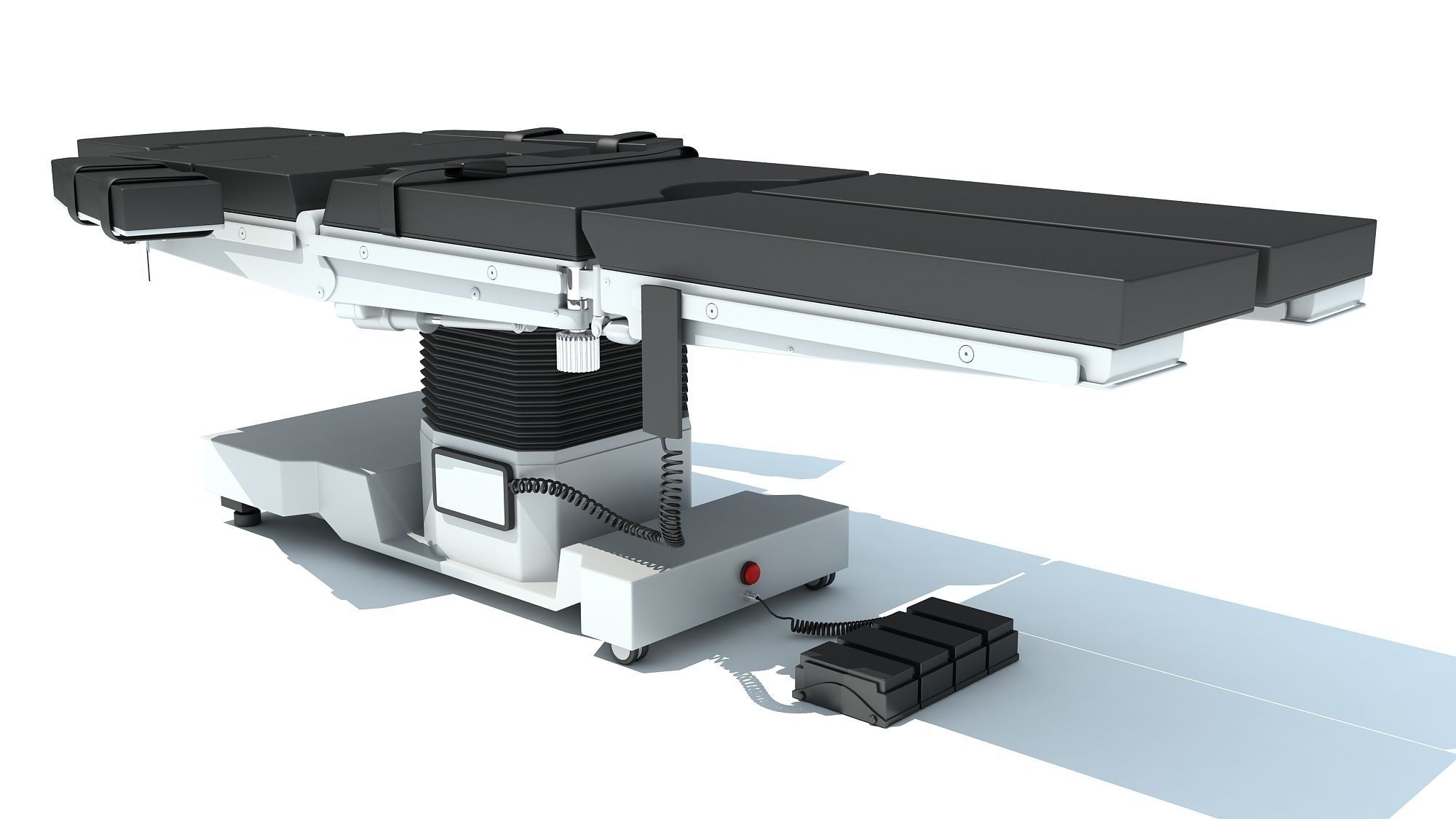 Operating Table Pose 2 3D model_8