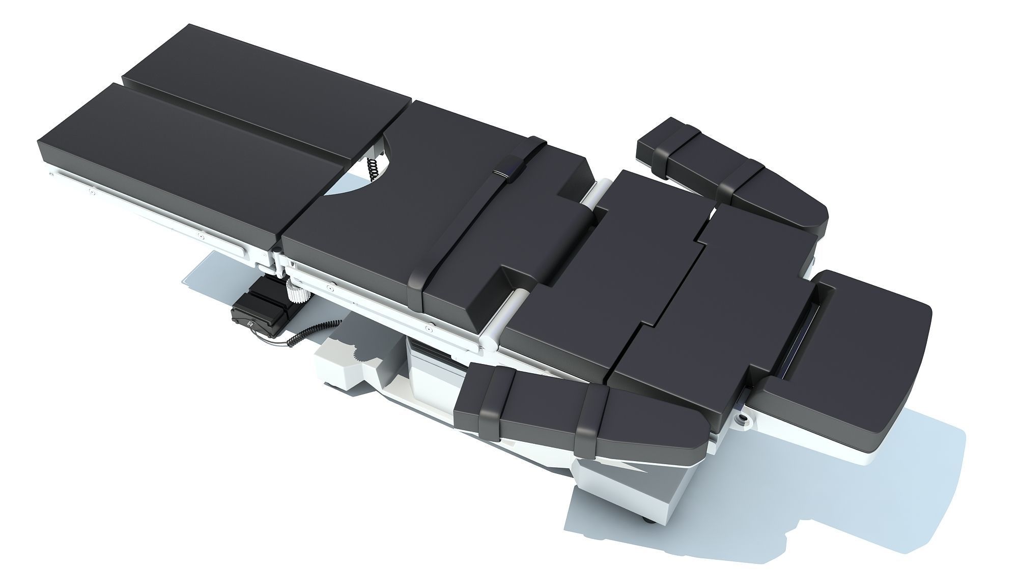 Operating Table Pose 2 3D model_7