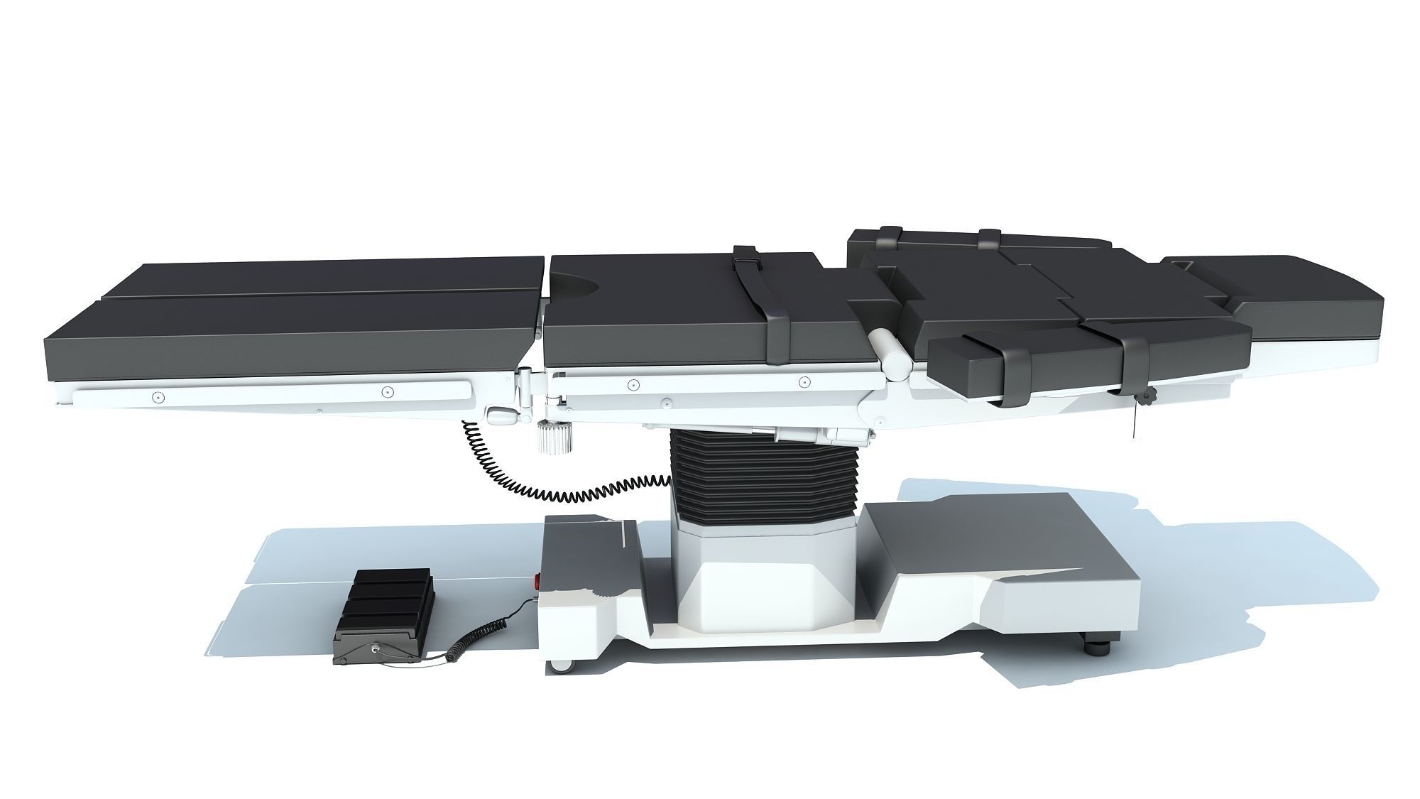 Operating Table Pose 2 3D model_2