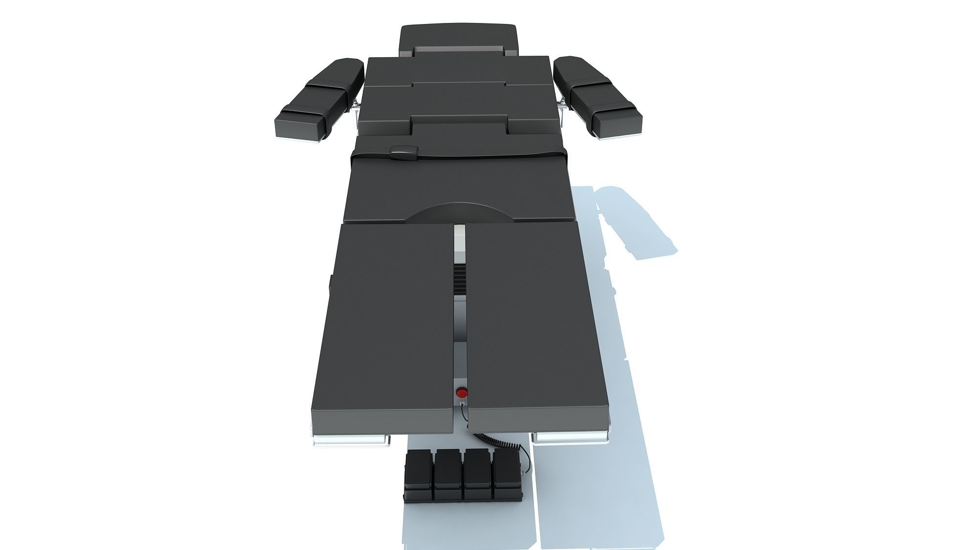 Operating Table Pose 2 3D model_9