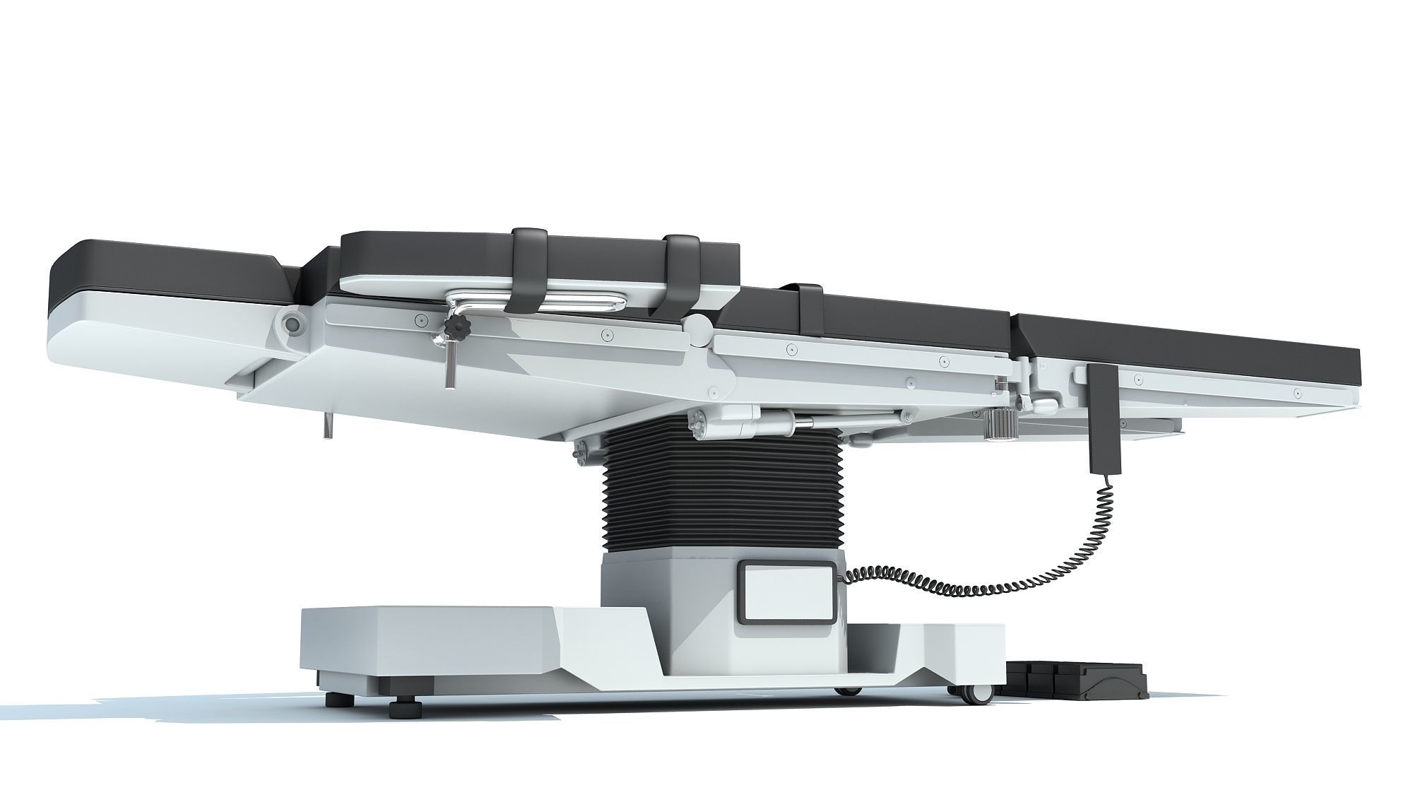Operating Table Pose 2 3D model_4