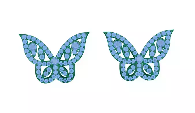 earring butterfly earrings