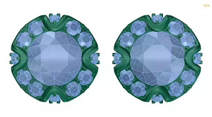 earring emerald earrings