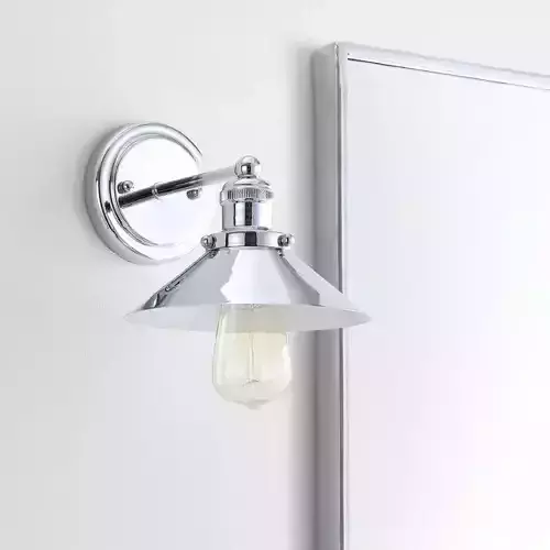 Flandria Light Chrome Bath Sconce