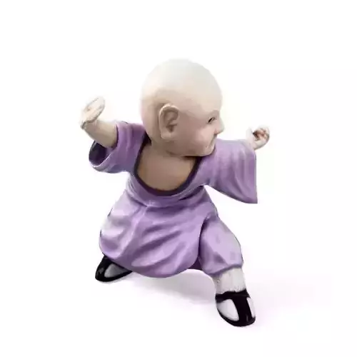 Purple Robed Monk