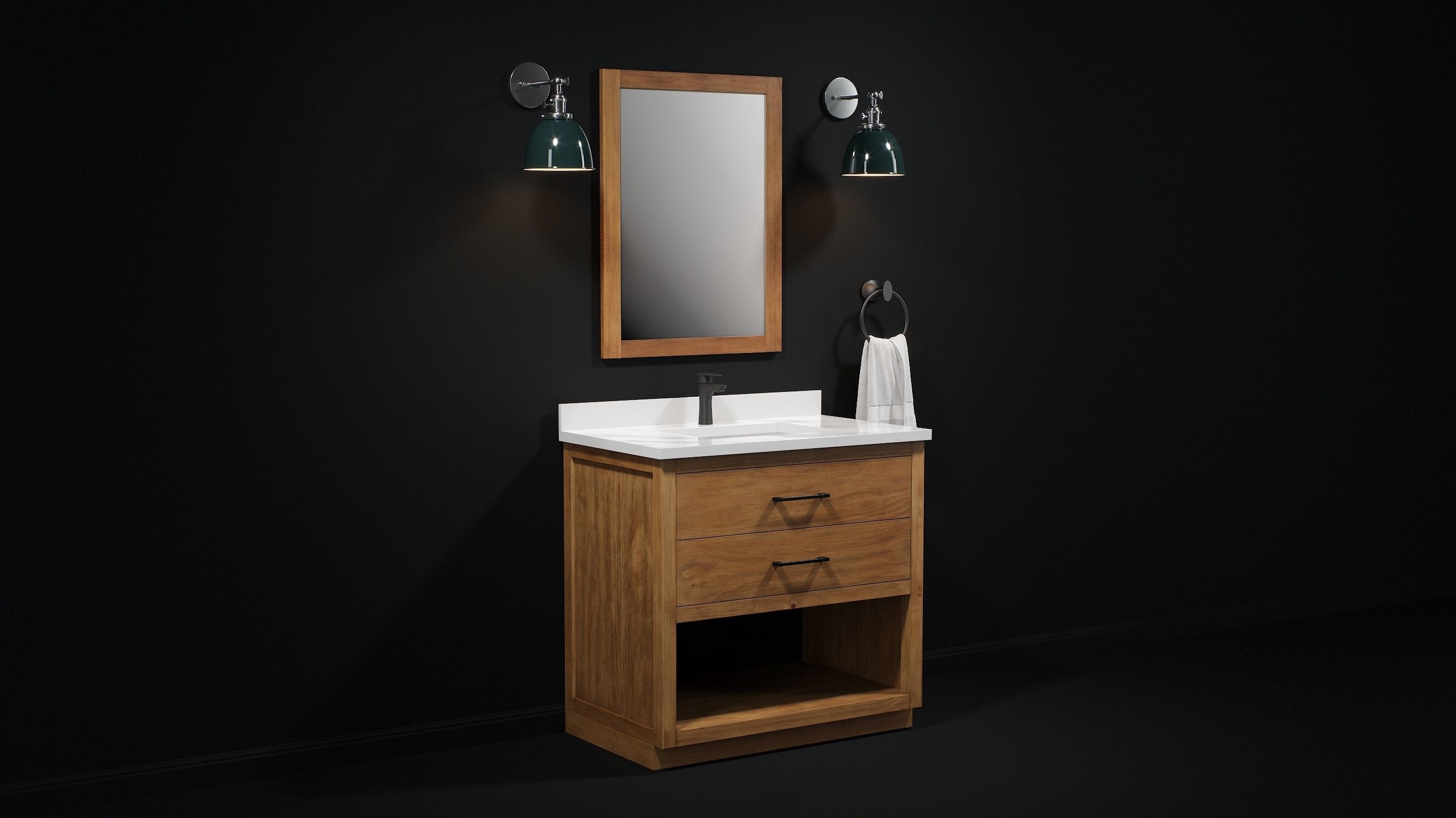 OVE Brookside 36 Fu Yuan Wax Pine 3D model_14