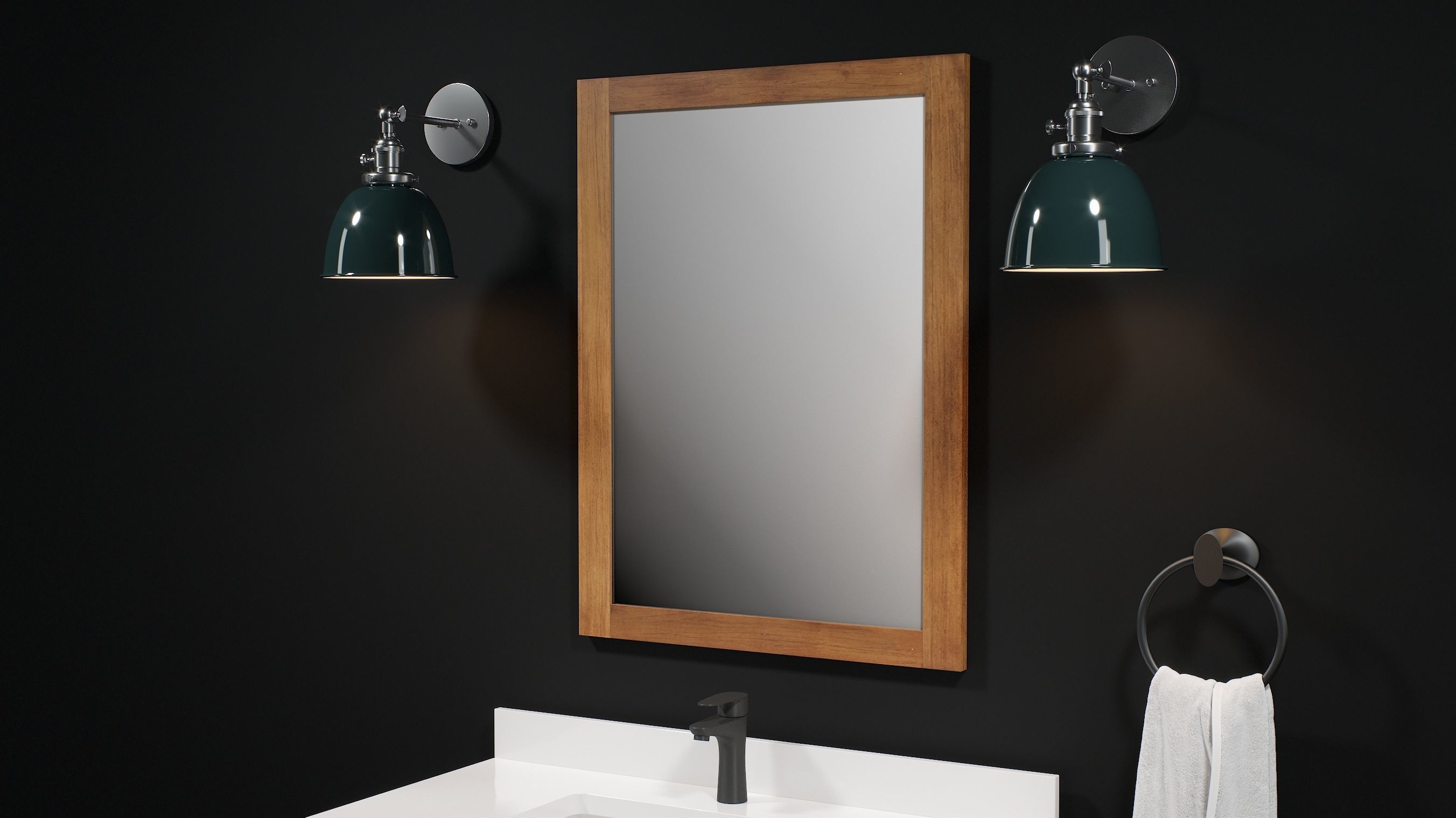 OVE Brookside 36 Fu Yuan Wax Pine 3D model_12