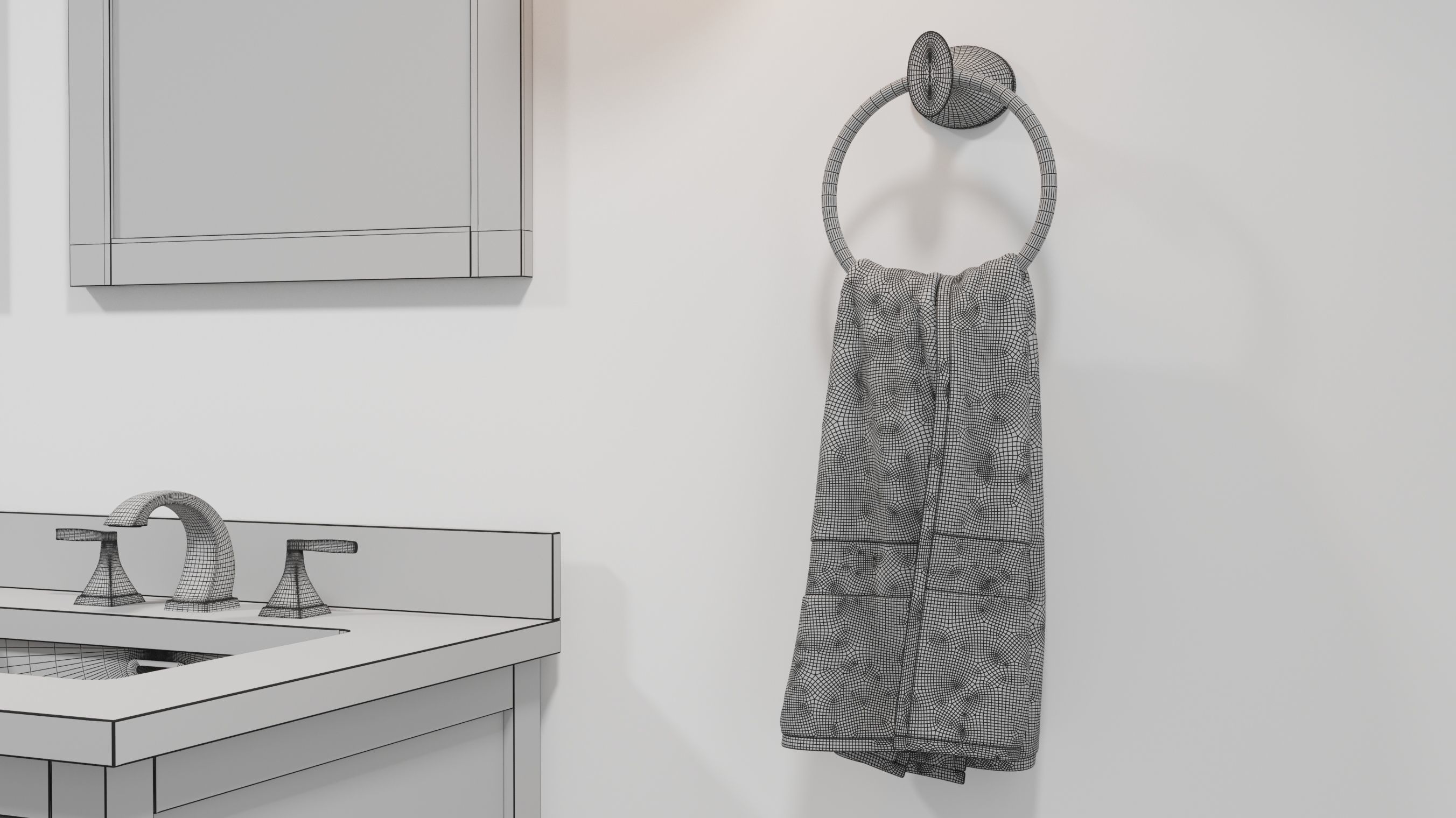 OVE Brookside 48 Fu Yuan Wax Pine 3D model_7