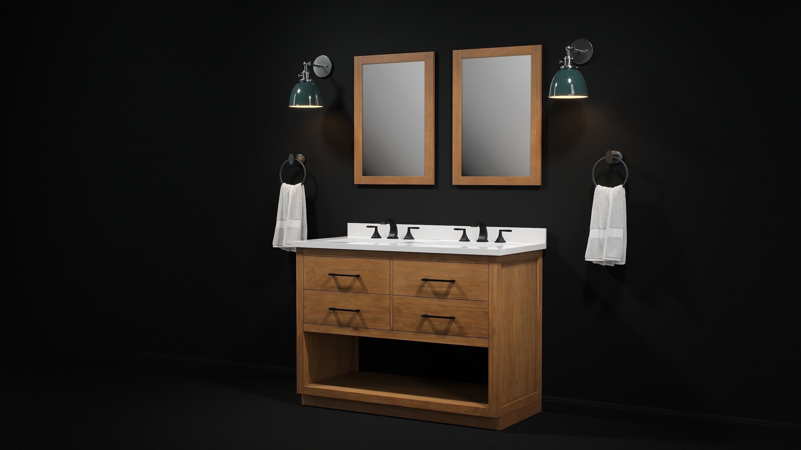 OVE Brookside 48 Fu Yuan Wax Pine 3D model_2