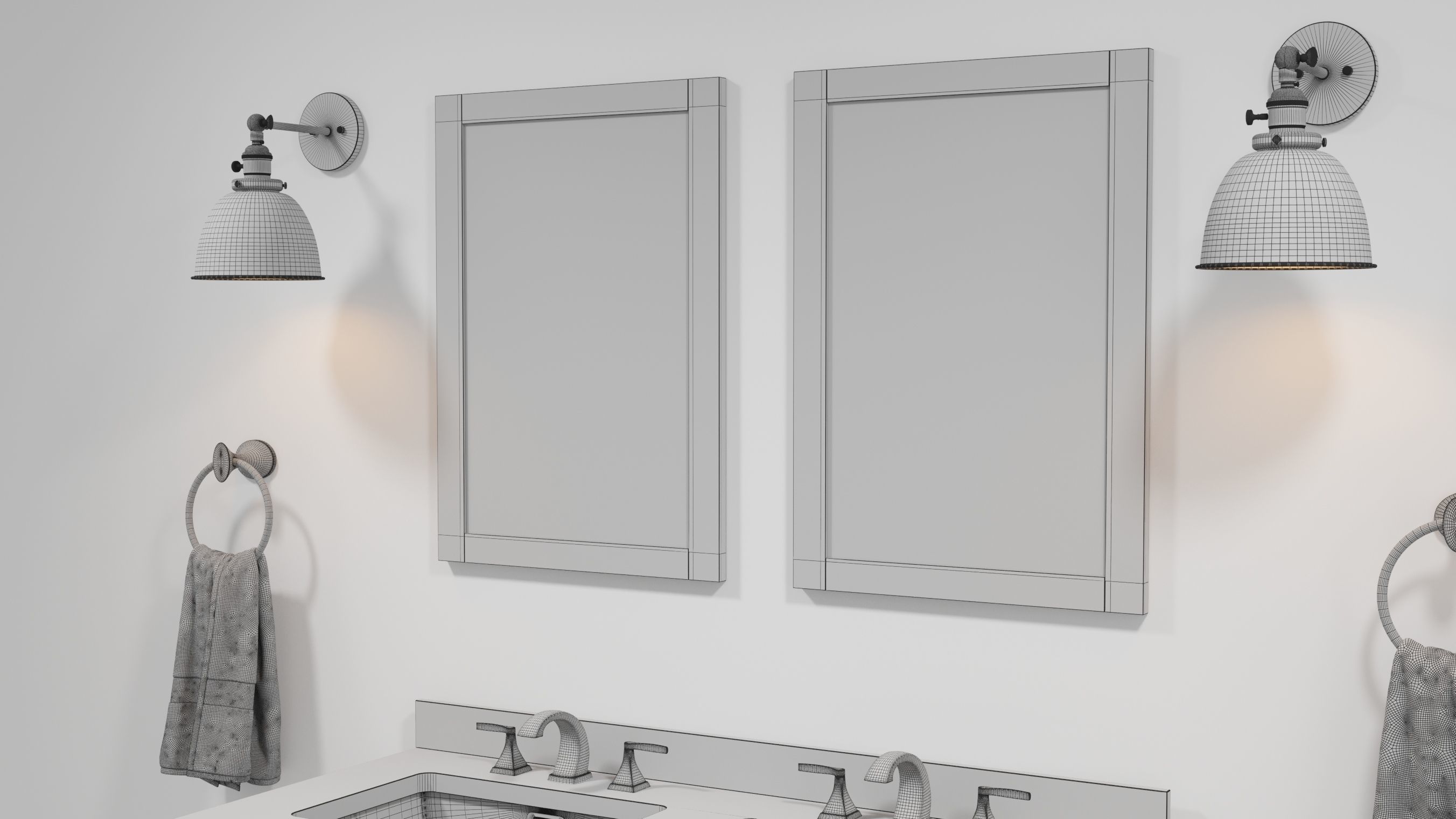 OVE Brookside 48 Fu Yuan Wax Pine 3D model_13