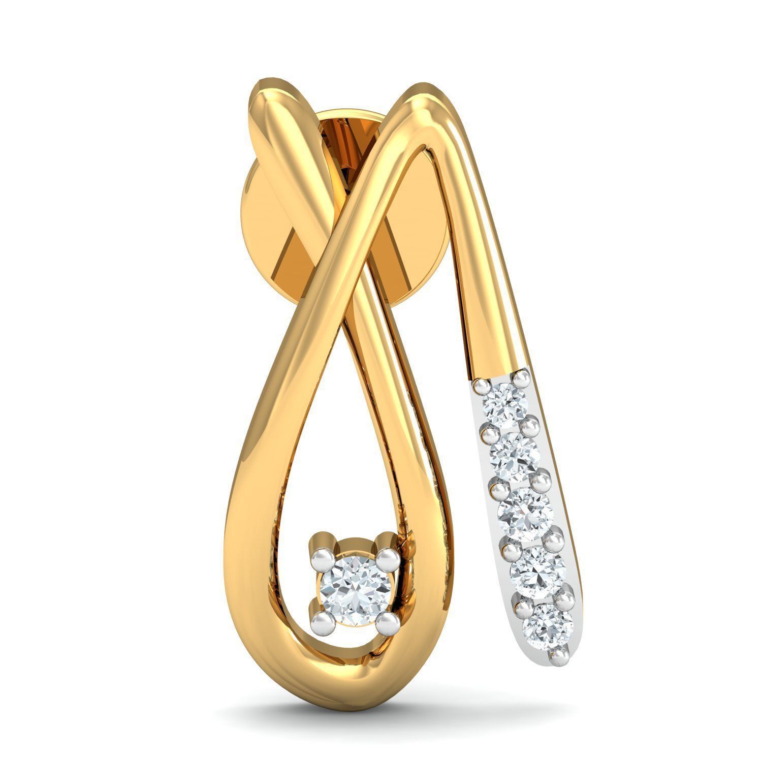 Women Ring Earring Pendant Set 3dm STL Render Detail 3D print model_6