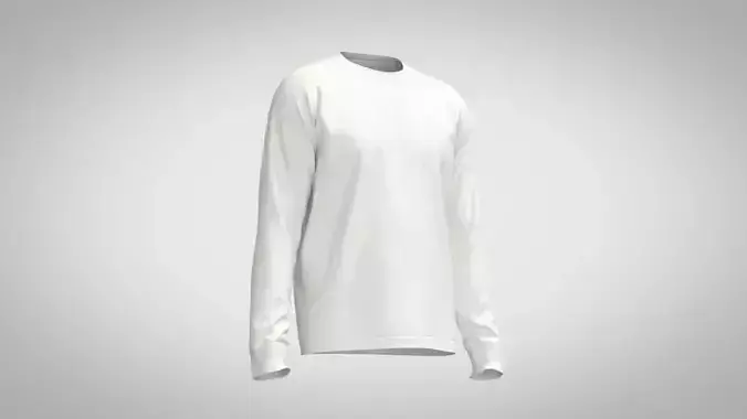 Long Sleeve T-Shirt 3D model