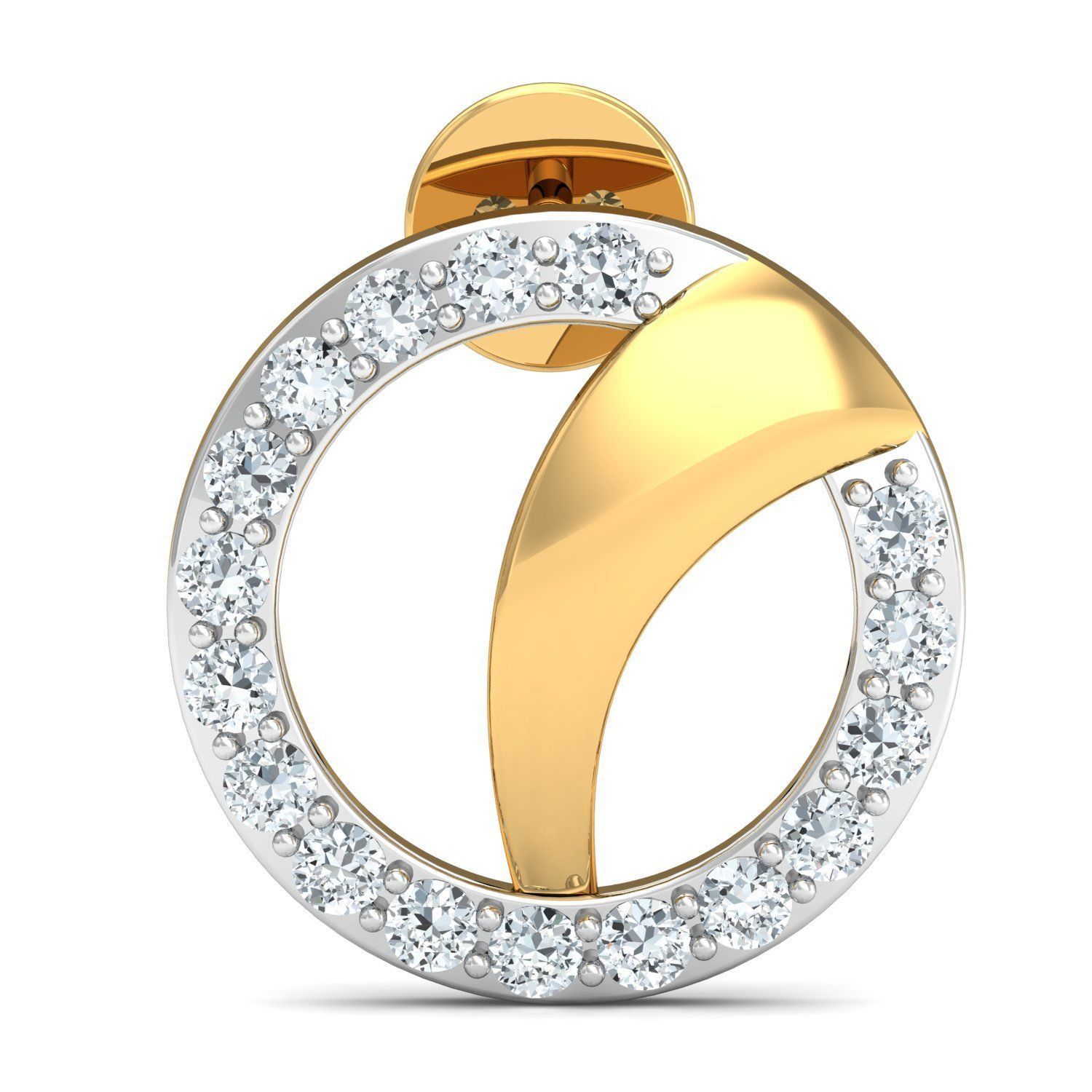 Women Ring Earring Pendant Set 3dm STL Render Detail 3D print model_6