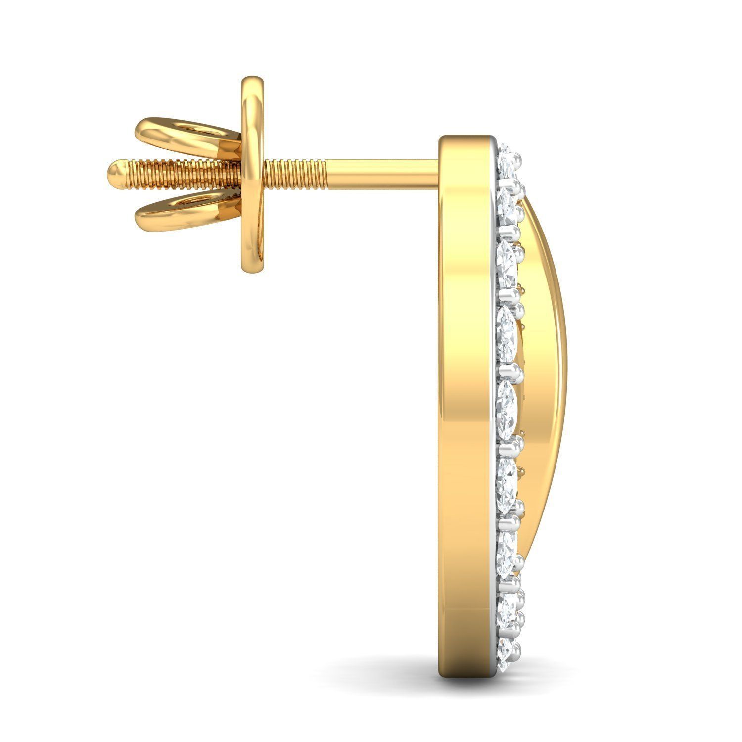 Women Ring Earring Pendant Set 3dm STL Render Detail 3D print model_7