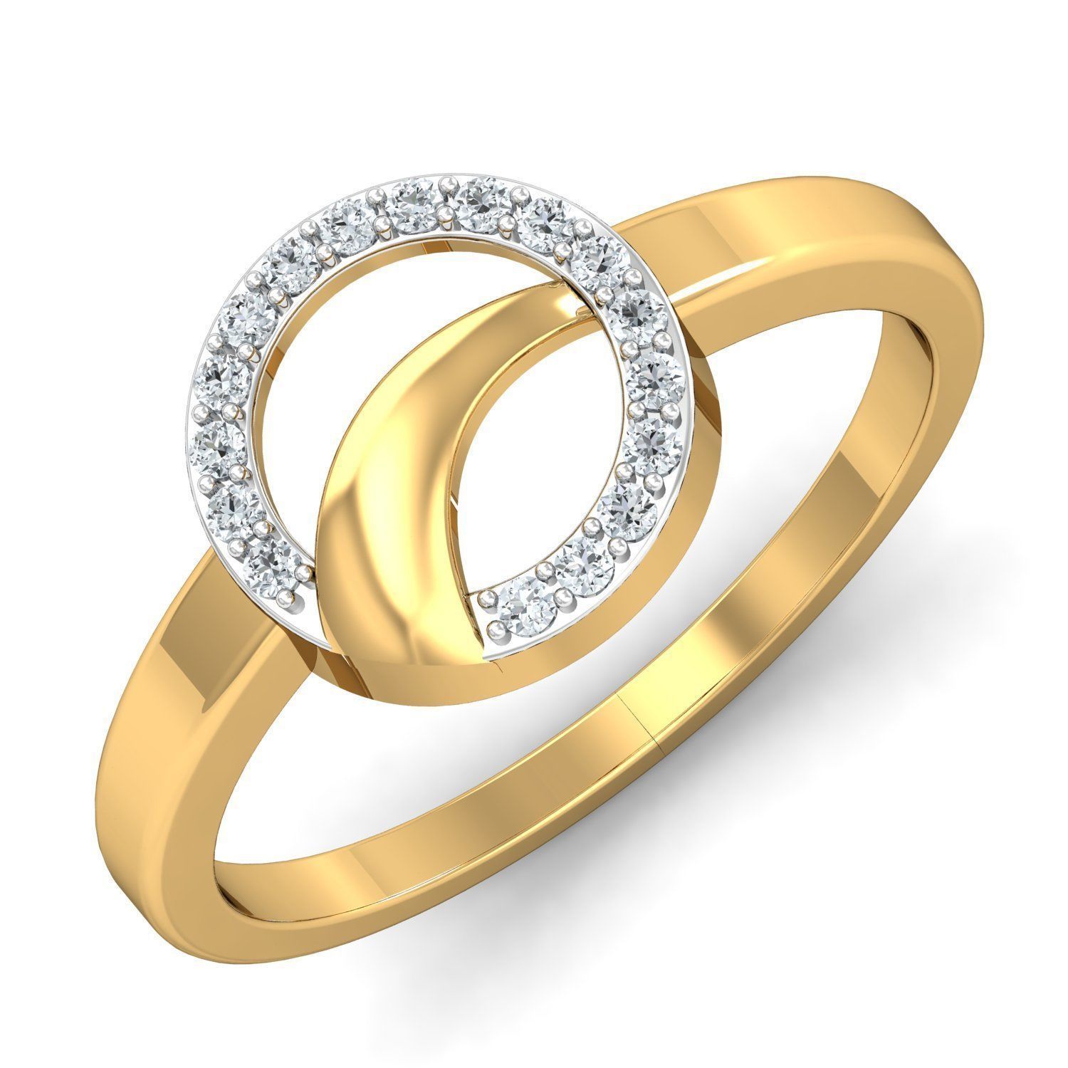 Women Ring Earring Pendant Set 3dm STL Render Detail 3D print model_9