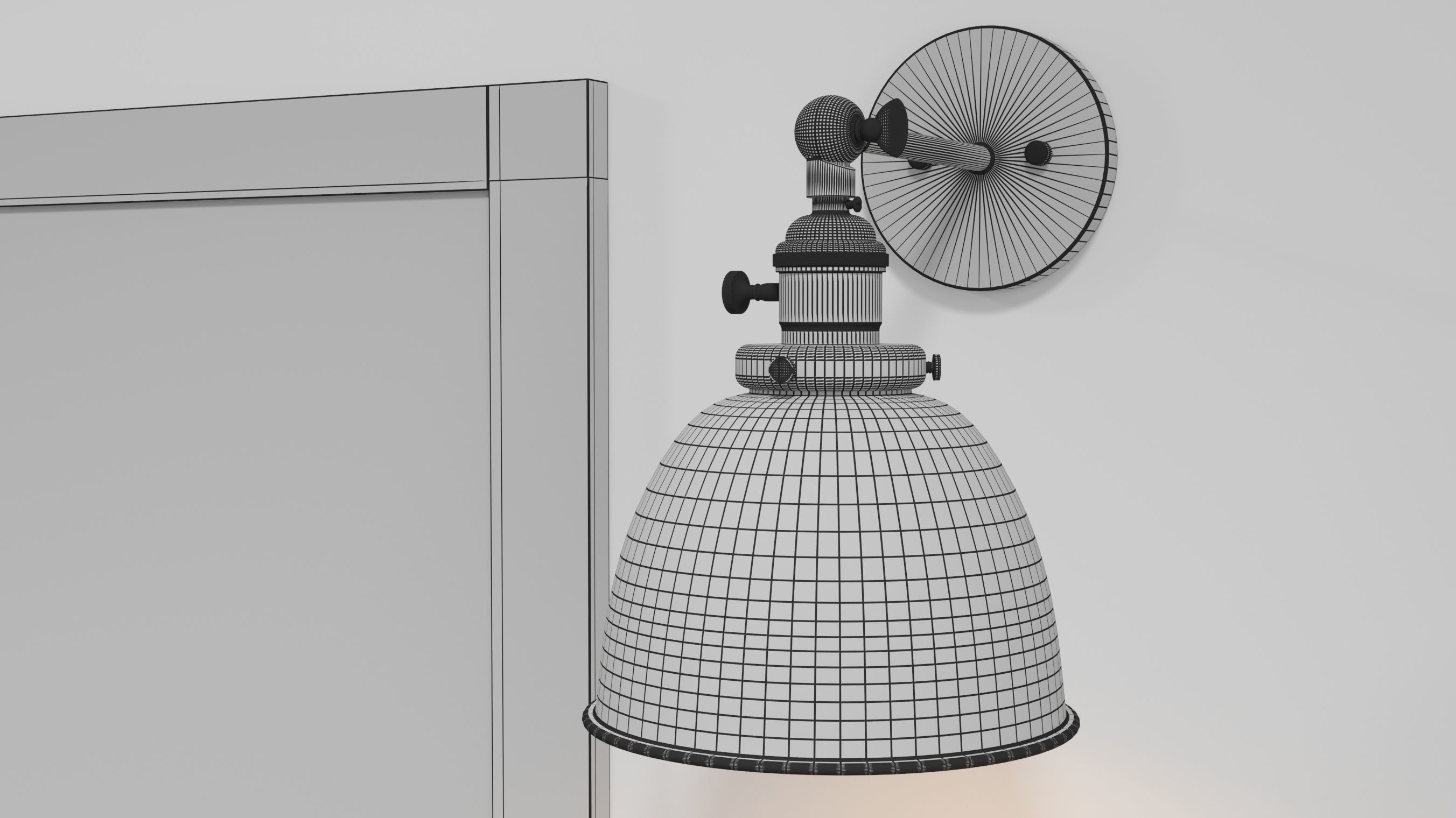 OVE Brookside 60 Fu Yuan Wax Pine 3D model_5