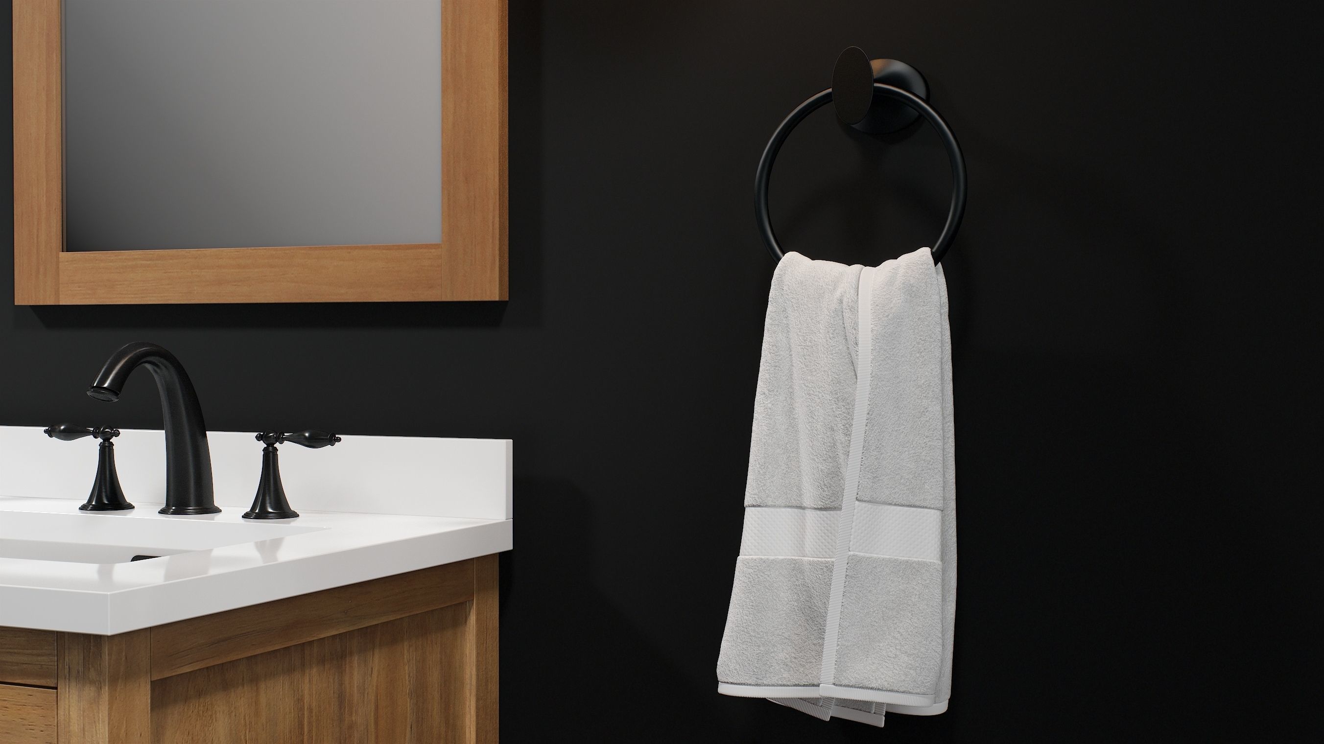 OVE Brookside 60 Fu Yuan Wax Pine 3D model_6