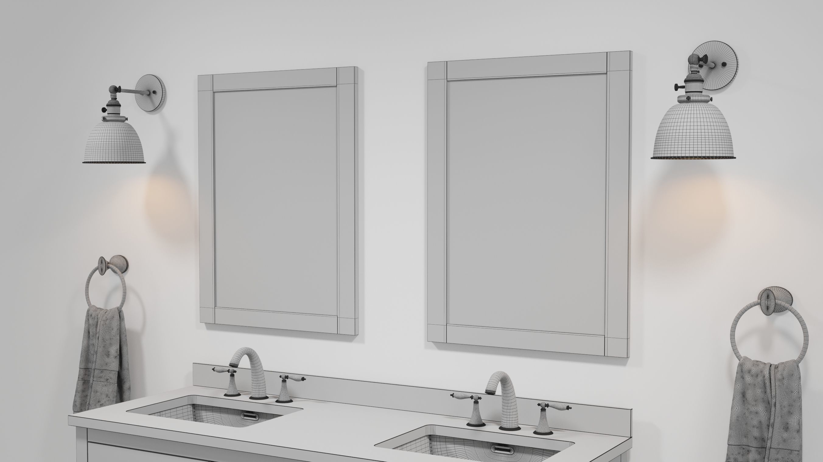 OVE Brookside 60 Fu Yuan Wax Pine 3D model_13